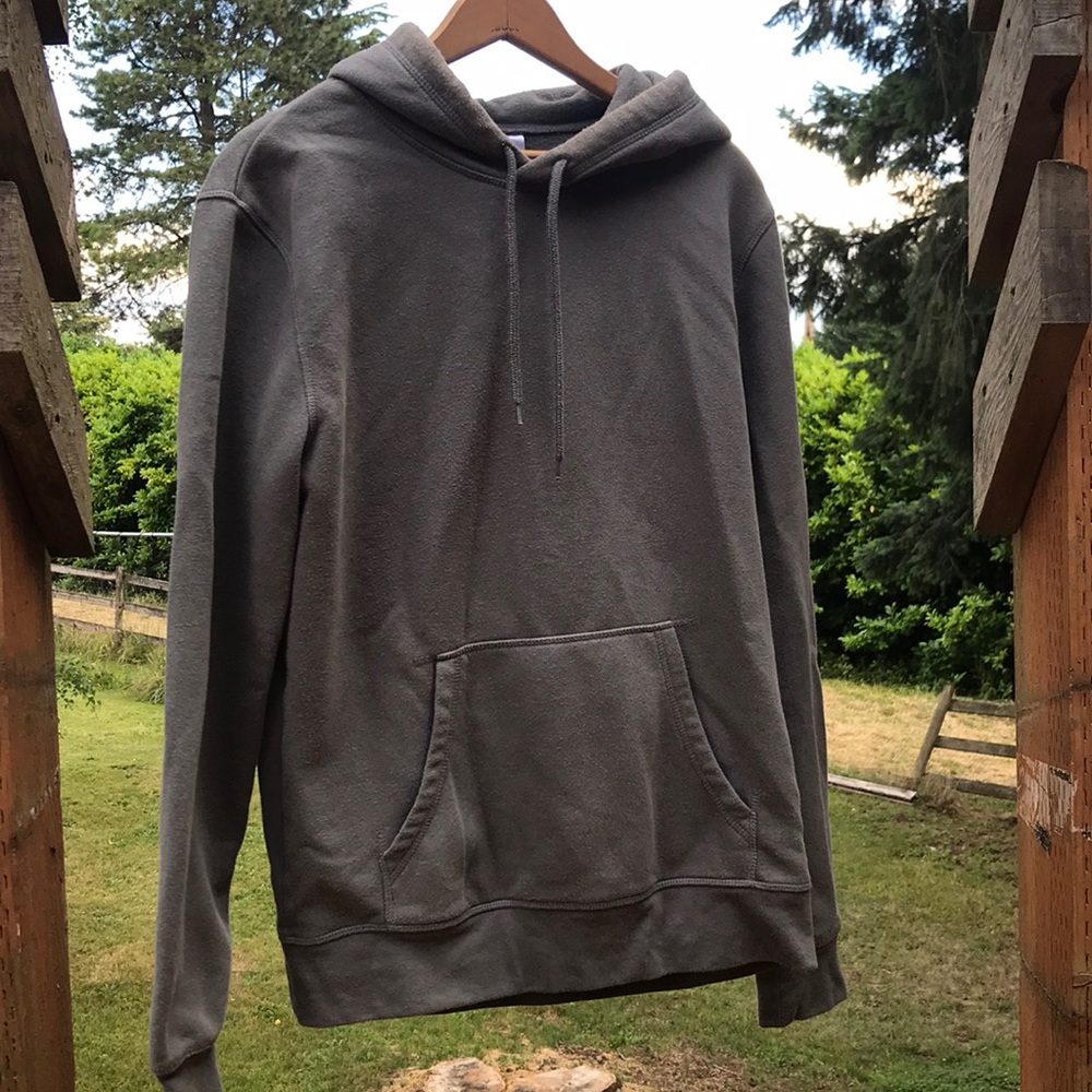 Grey light hoodie